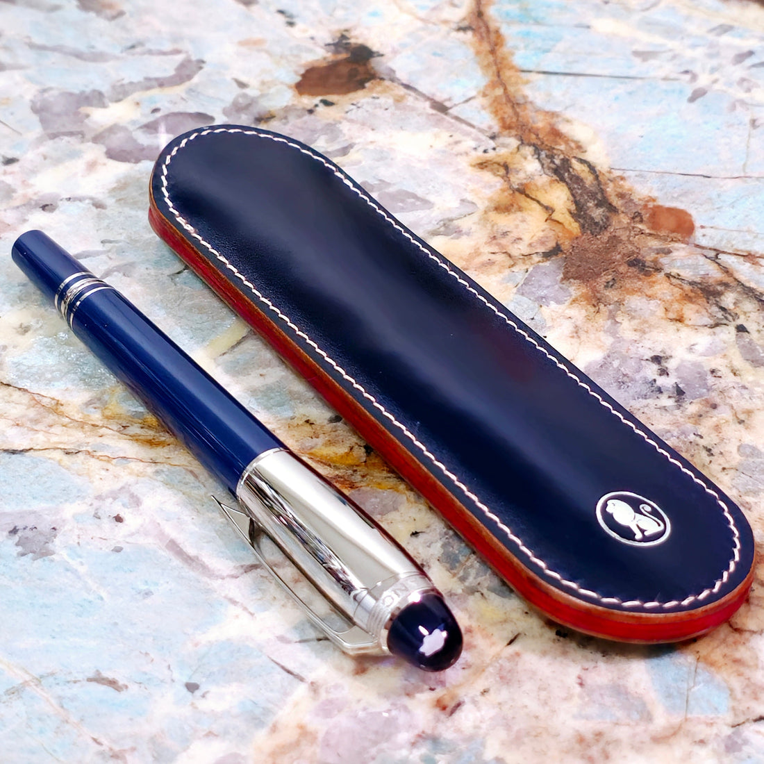 Crafting a Bespoke Pen Sleeve: Protecting My Montblanc Starwalker